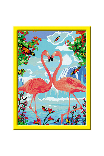 RAVENSBURGER Creart - Pictură cu doi flamingo (Ravensburger)