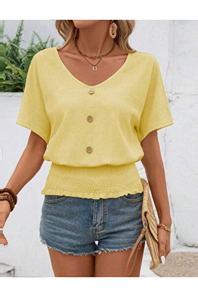 Sheya Shein shirt, yellow