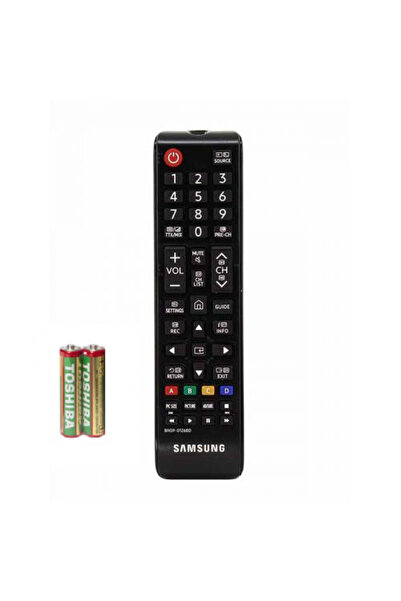 Samsung Telecomandă compatibilă cu LCD/LED inteligent, design ergonomic, culoare neagră