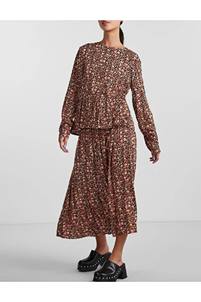 PIECES Blouse, Floral print