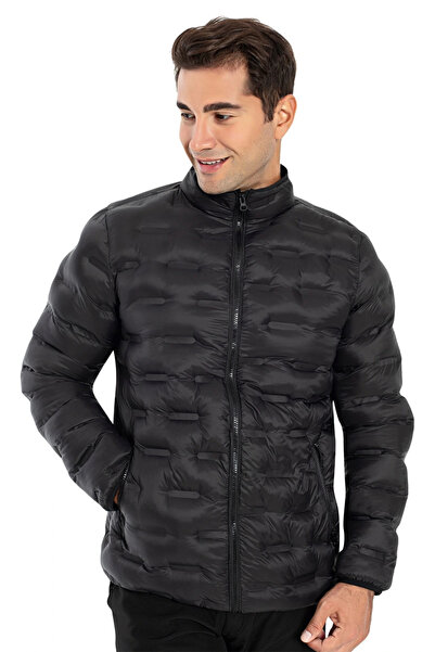 Crozwise Men's Padded Coat Black 5031-10