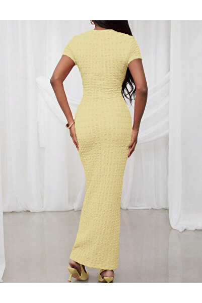 Sheya Shein maxi dress, beige