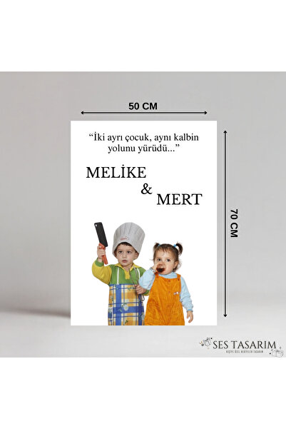 Sestasarmm Fotoğraflı Karşılama Panosu, Çocukluk Fotoğrafı, Düğün, Nişan, Doğ...