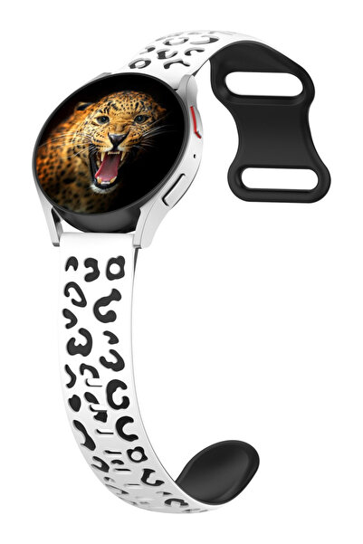 ceptego سوار ساعة شاومي ريدمي ووتش 5 أكتيف / لايت عالي الجودة بنمط جلد الفهد ...