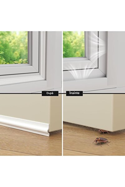 OEM Adhesive Weather Strip for Windows and Doors, 5m, White