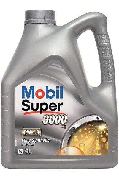 Mobil Super 3000 X1 5W40 engine oil 4L
