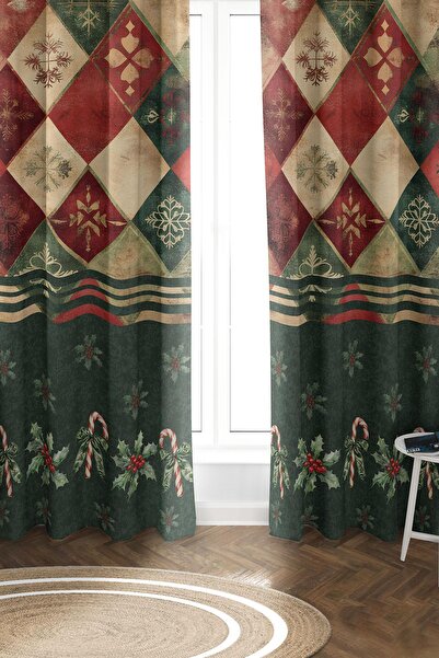Dolce Mariee Shiny Micro Satin Fabric Double Wing Background Curtain Set Prd0058