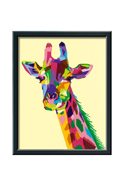 RAVENSBURGER Pictură pe numere - Girafă (Creart)
