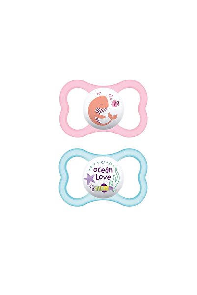 MAM لهاية إير ماتي للأطفال من 6 إلى 16 شهرًا - عبوة من قطعتين (للأطفال الرضع،...