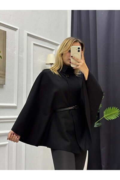 BERİLLİON Kemerli Kaşe Panço