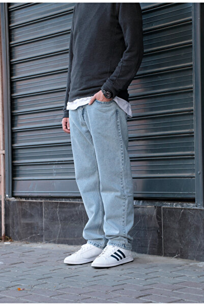 green poll Men's Baggy Loose Fit Pants Washable Stylish Comfortable and Modern