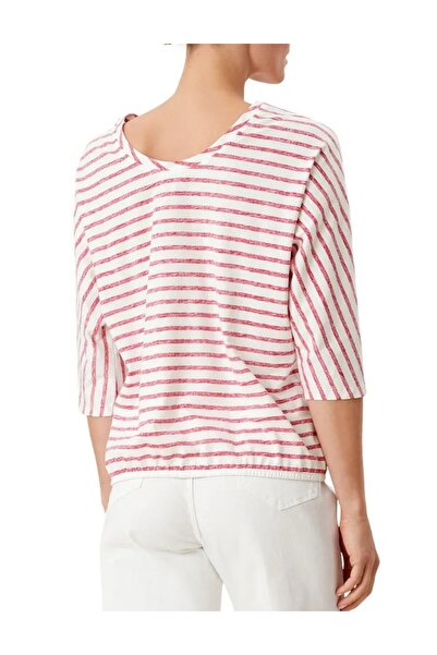 s.Oliver Blouse, white/red