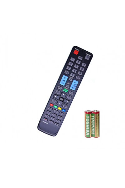 KlaussTech LCD TV Remote Control Compatible with Samsung, Works on 2 x AAA, A...