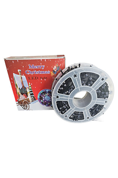 Time for Home Cold White LED Installation, Christmas, 100 m, 500 LEDs, indoor/outdoor, 8 light effects