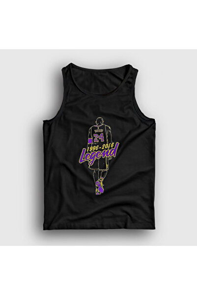 Presmono Unisex Black Legend Kobe Bryant Basketball Singlet 296110Tt
