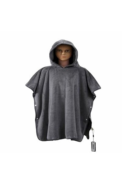 Reiashn Jumana Children's Bathrobe, Size 3/4 Years, Gray