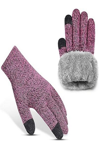 OEM Rose xnova women's thermal knit gloves with fleece lining, size l-xl