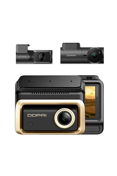 DDPAI Z90 Master 3-Camera Dash Cam (Front 4K, Interior 3K, Rear 4K)