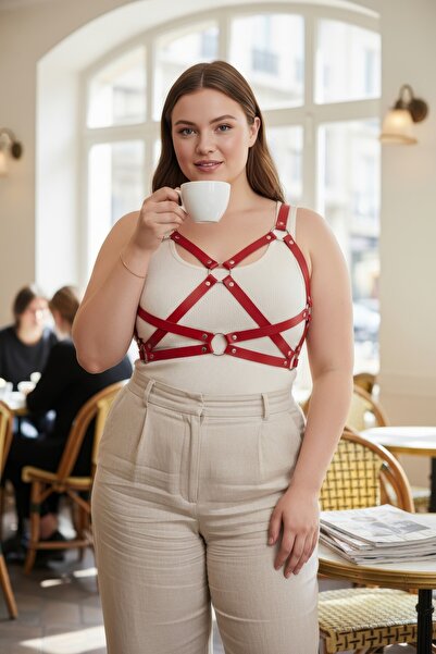 Angels Passion Battal Size Red Women's Belt