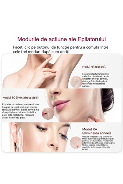 SINZO IPL Epilator, 9 Intensity Levels with ICE-Cool Technology, Permanent Hair Removal for Women and Men