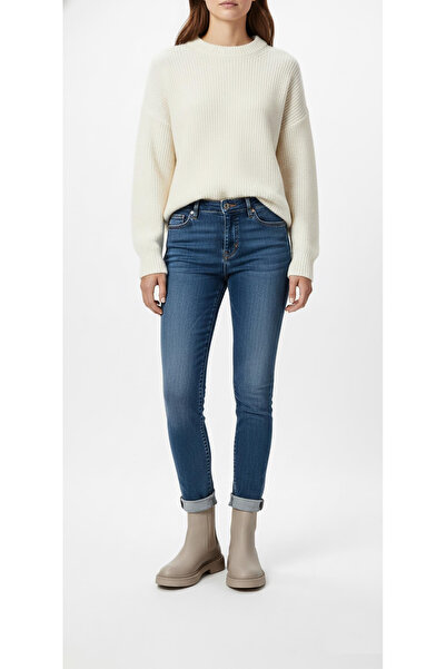 Ustalar Ayakkabı Çanta Beige Women's Genuine Leather Boots 343.606