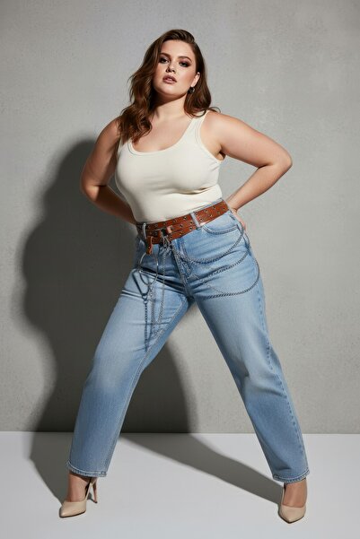 Angels Passion Oversized Tan Women's Belt