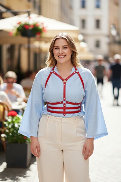 Angels Passion Plus Size Red Women's Belt