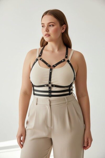 Angels Passion Plus Size Black Women's Belt