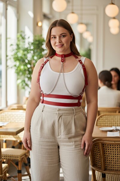 Angels Passion Battal Size Red Women's Belt