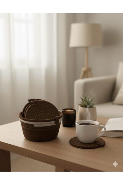 Rose go home 6 قطع من حاملات الأكواب