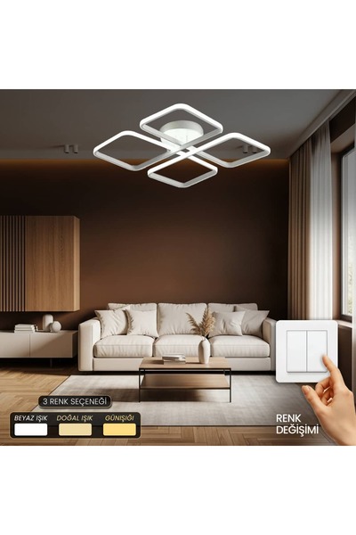 Holdak Novira Plafonyer Modern Led Avize