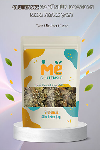 Glutensiz Me Glutensiz 30 Günlük Slim Detox Çayı – Kinoa Keten Tohumu Yeşil Ç...