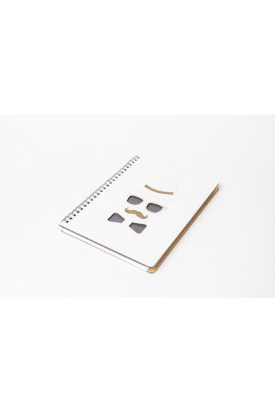 Casuta Culorilor A4 MDF Cut-Out Agenda "Gentleman"