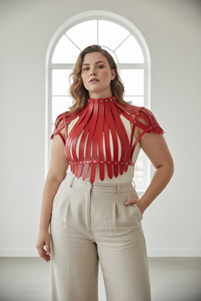 Angels Passion Plus Size Red Women's Belt