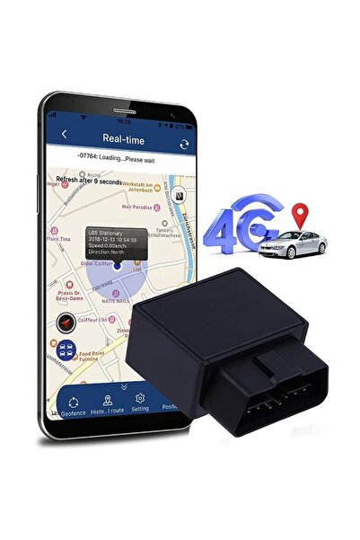 TKSTAR TK816 4G GPS Tracker OBD - Real-time Tracking, 53×46×23 mm