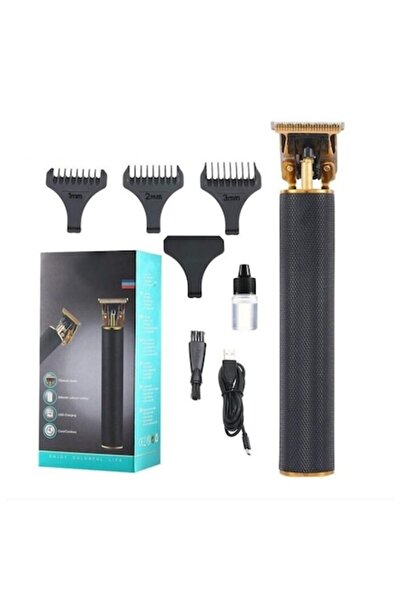 VGR V-179 Hair Clipper - 120 min runtime, USB, 3 heads, 1/2/3 mm, Stainless Steel Blade, Black