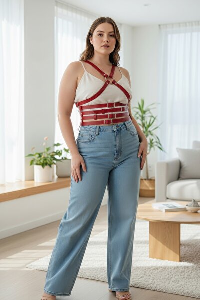 Angels Passion Battal Size Red Women's Belt