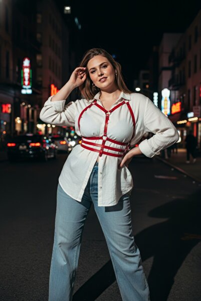 Angels Passion Plus Size Red Women's Belt