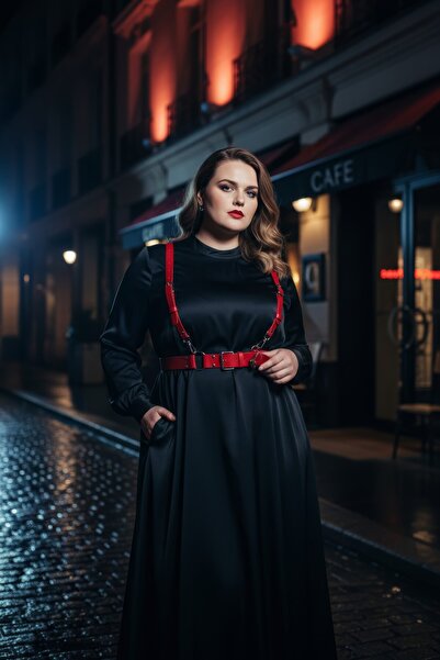 Angels Passion Large Size Red Women's Belt