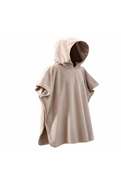 Reiashn Jumana children's robe with buttons, size 3/4 years, beige color