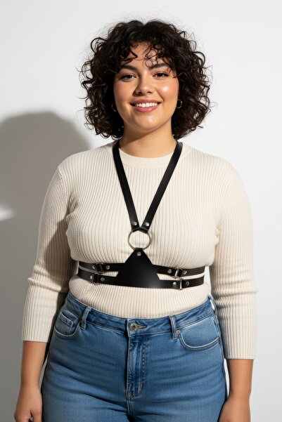 Angels Passion Plus Size Black Women's Belt