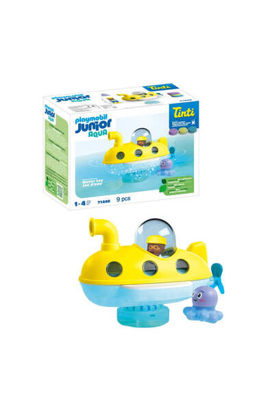 Playmobil Junior Aqua and Tinti - Colorful Submarine