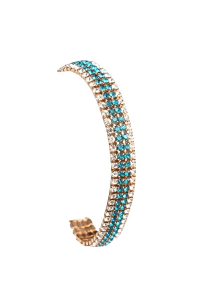 CRM Brățară Strălucitoare Verde Auriu, - Elegantă și Rafinată pentru Femei