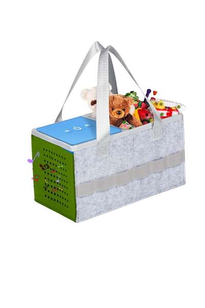 Generic Carrying Case for Starter Set - Portable Hard Case with Handle, Green