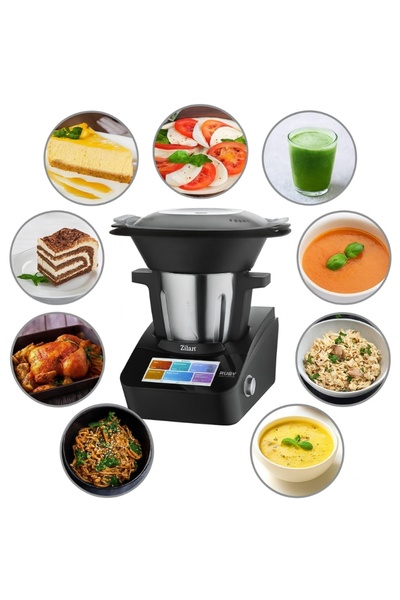 Zilan ThermoRobot Intelligent Food Processor - 1700W, 4.7L, 30 Functions, Wi-fi, Mobile App, Digital