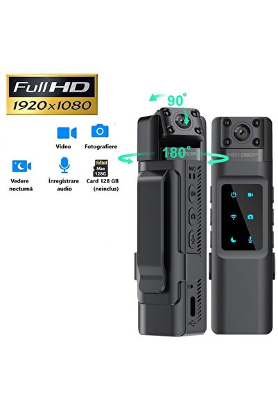 OEM Mini Body Camera L13 - 1080p, IR Night Vision, 7h, Loop Recording