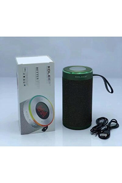 KOLEER Bluetooth Led Light Speaker Super Bass Stereo Sound Wireless Speaker- S817