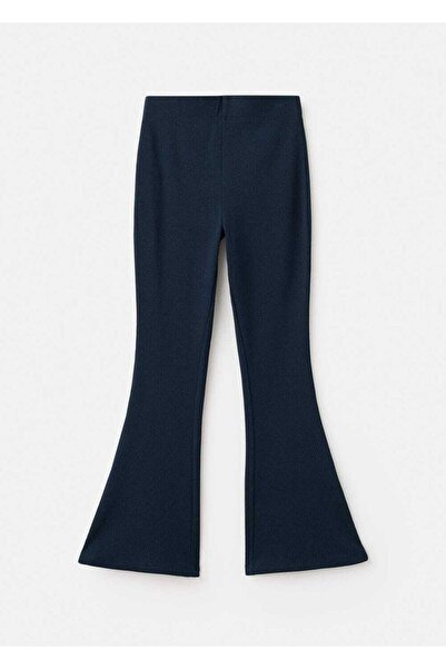 MANGO Kids Pamuklu flare tayt