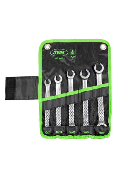 JBM 6-sided Ring Wrench Set For Pipes And Pipes