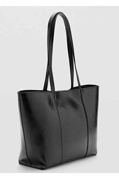 MANGO Woman Orta boy shopper çanta